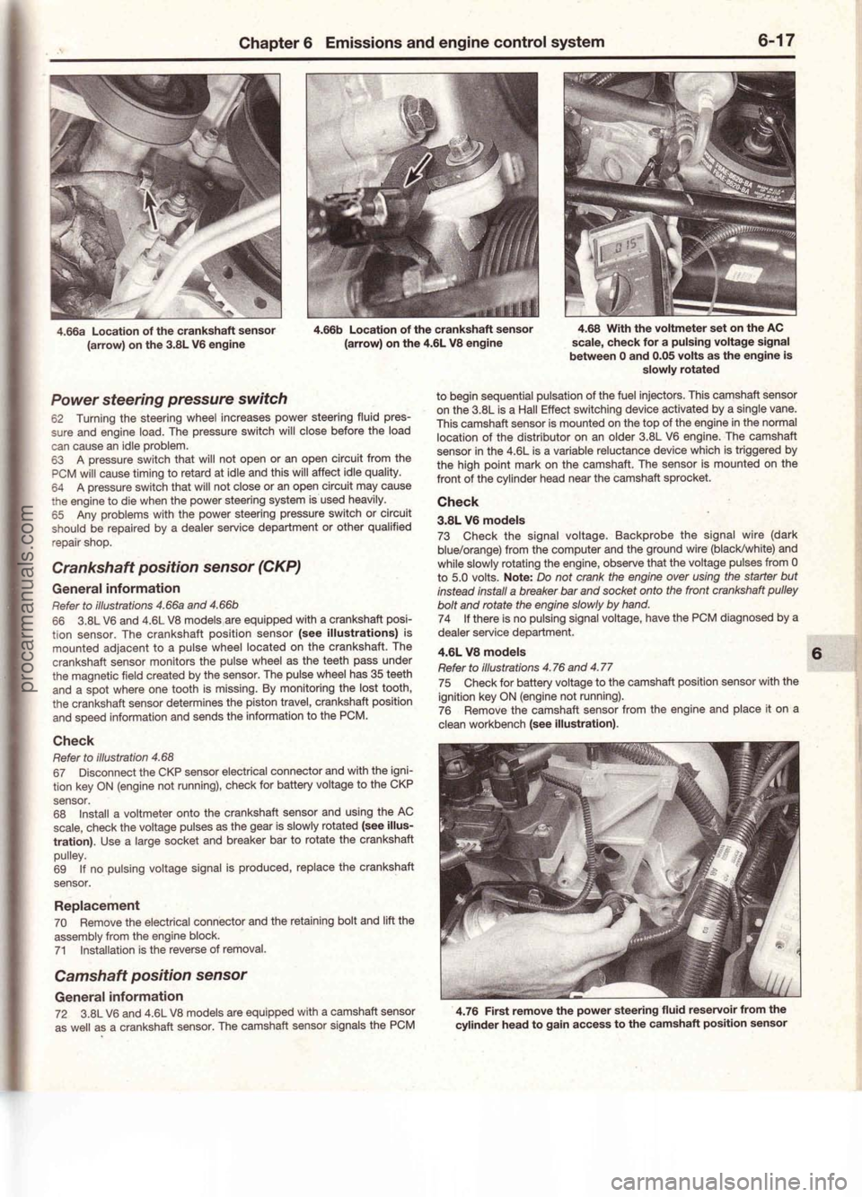 FORD MUSTANG 1994  Service Repair Manual procarmanuals.com 