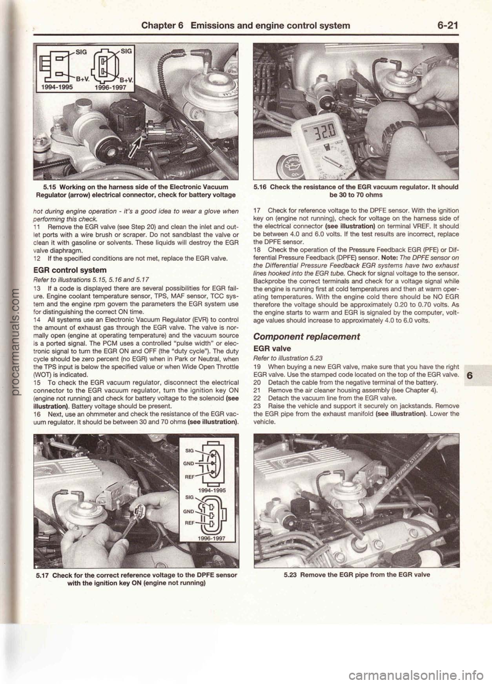 FORD MUSTANG 1994  Service Repair Manual procarmanuals.com 