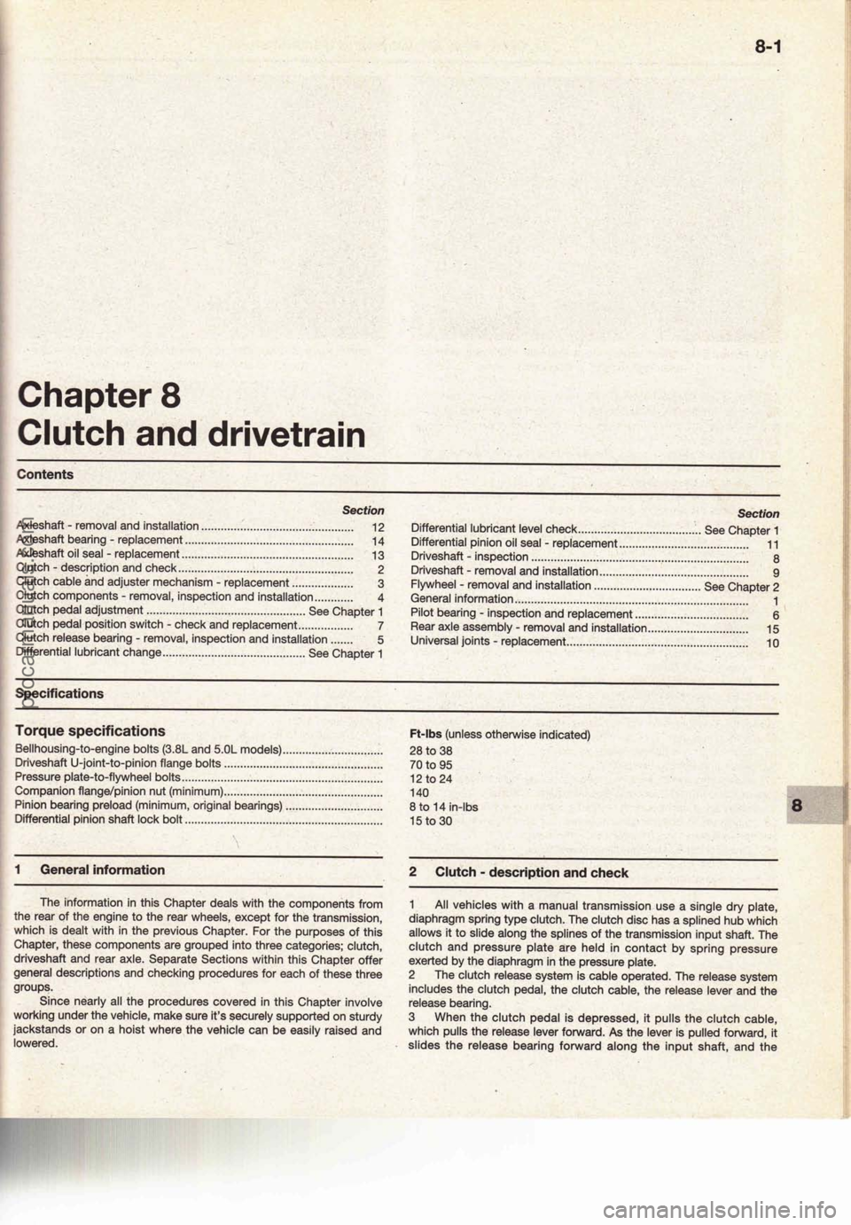 FORD MUSTANG 1994  Service Repair Manual procarmanuals.com 