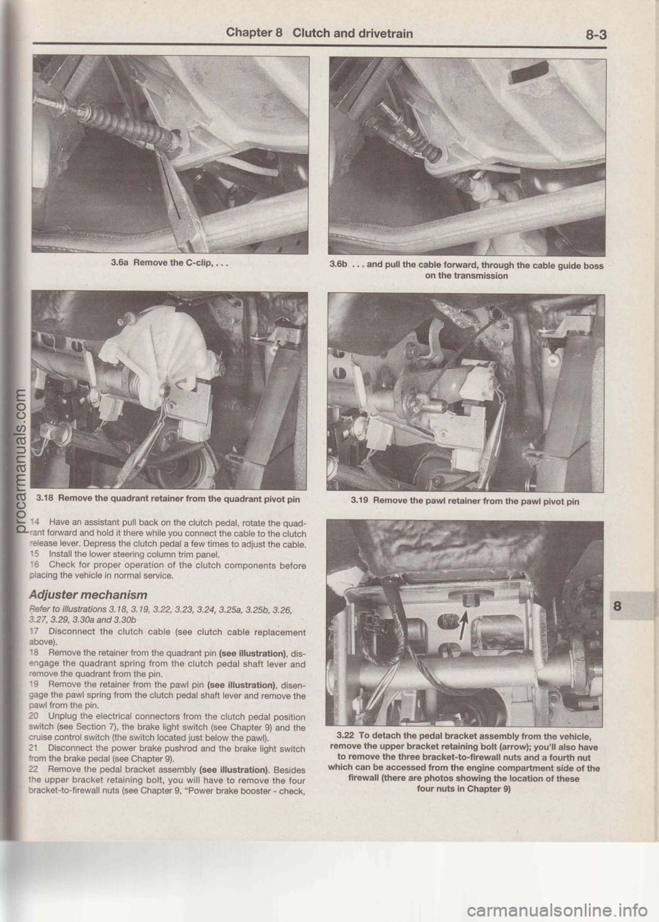 FORD MUSTANG 1994  Service Repair Manual procarmanuals.com 