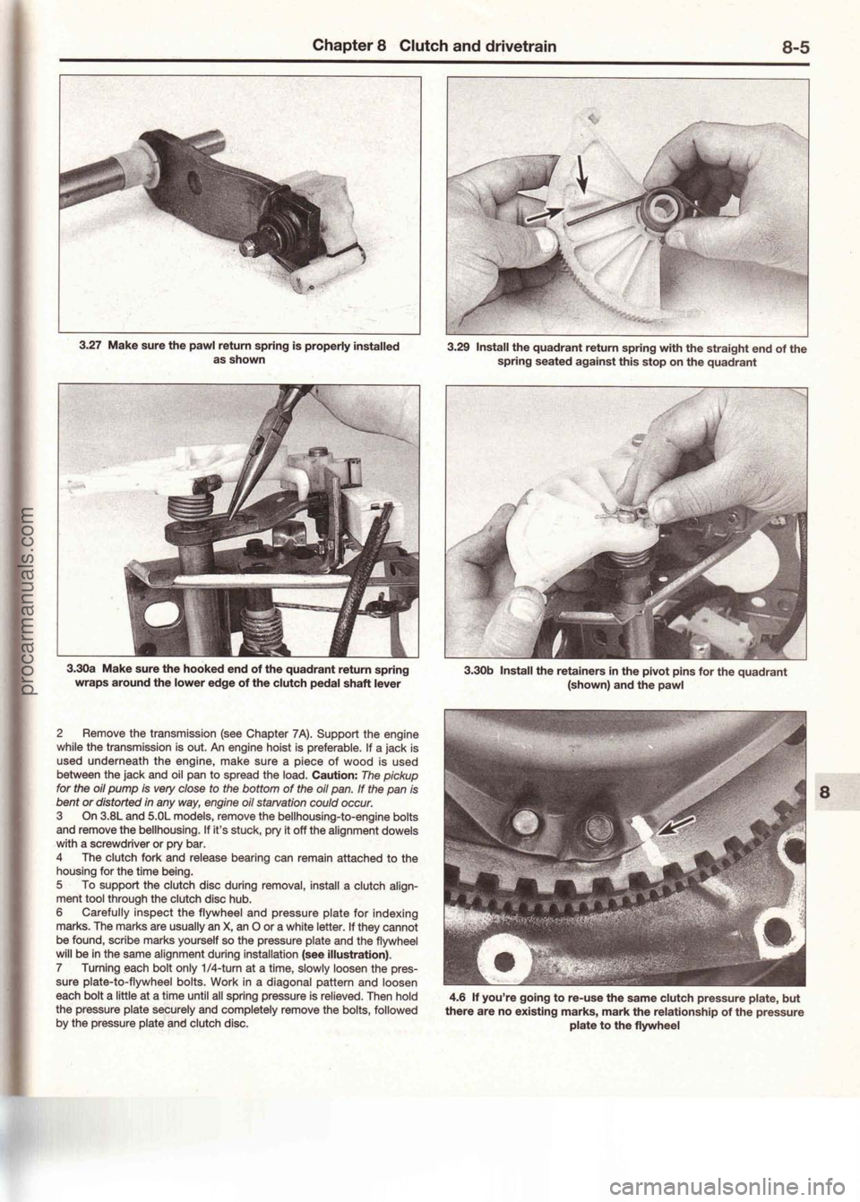FORD MUSTANG 1994  Service Repair Manual procarmanuals.com 