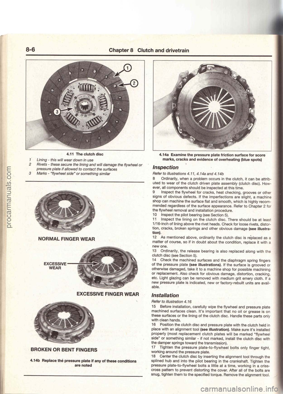 FORD MUSTANG 1994  Service Repair Manual procarmanuals.com 