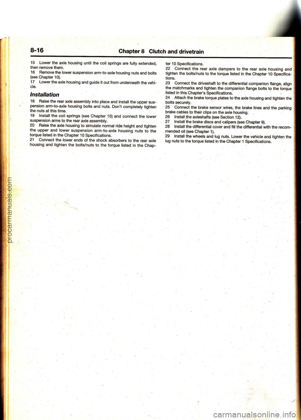 FORD MUSTANG 1994 Service Repair Manual procarmanuals.com FORD MUSTANG 1994 Service Repair Manual procarmanuals.com