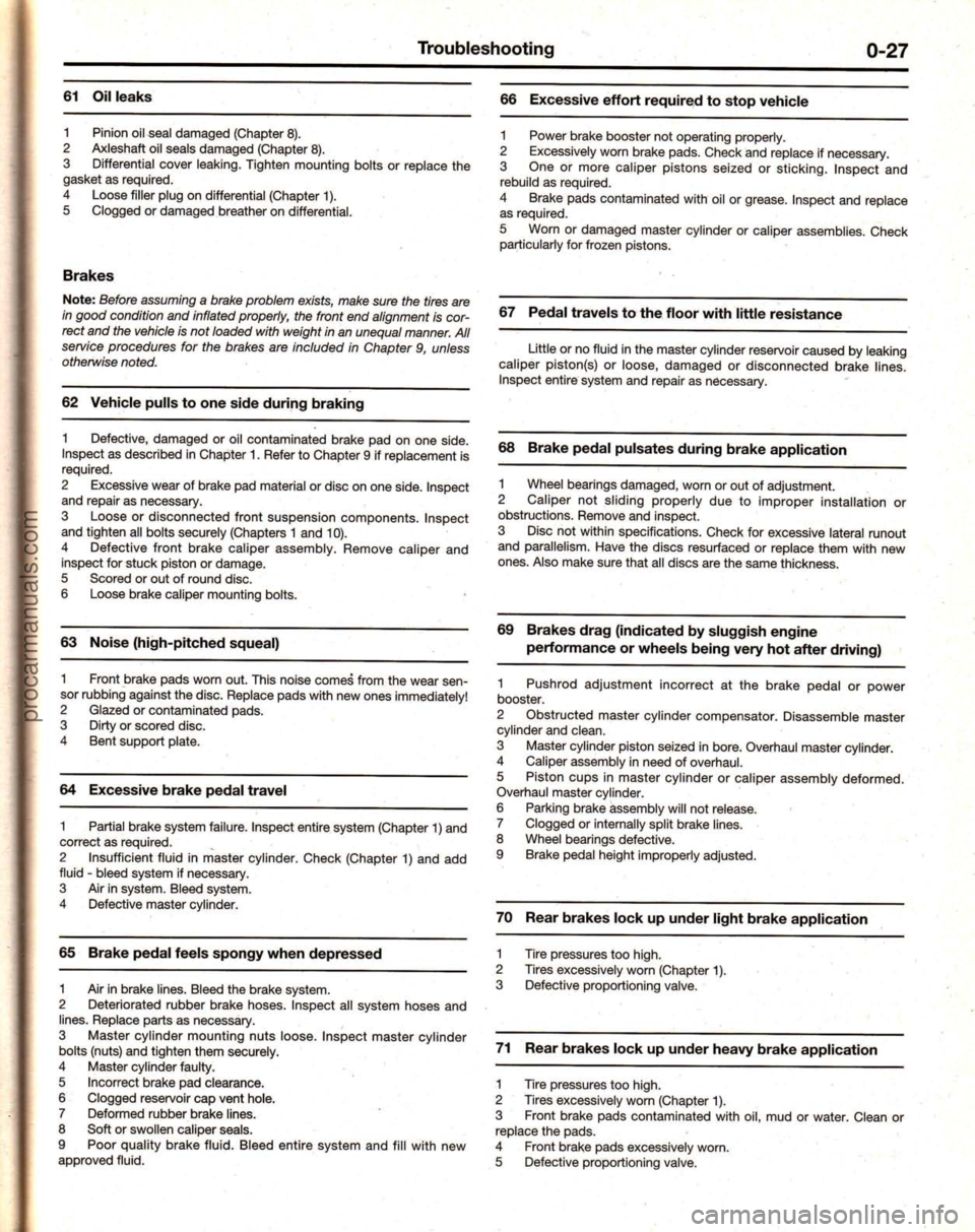 FORD MUSTANG 1994  Service Owners Manual procarmanuals.com 