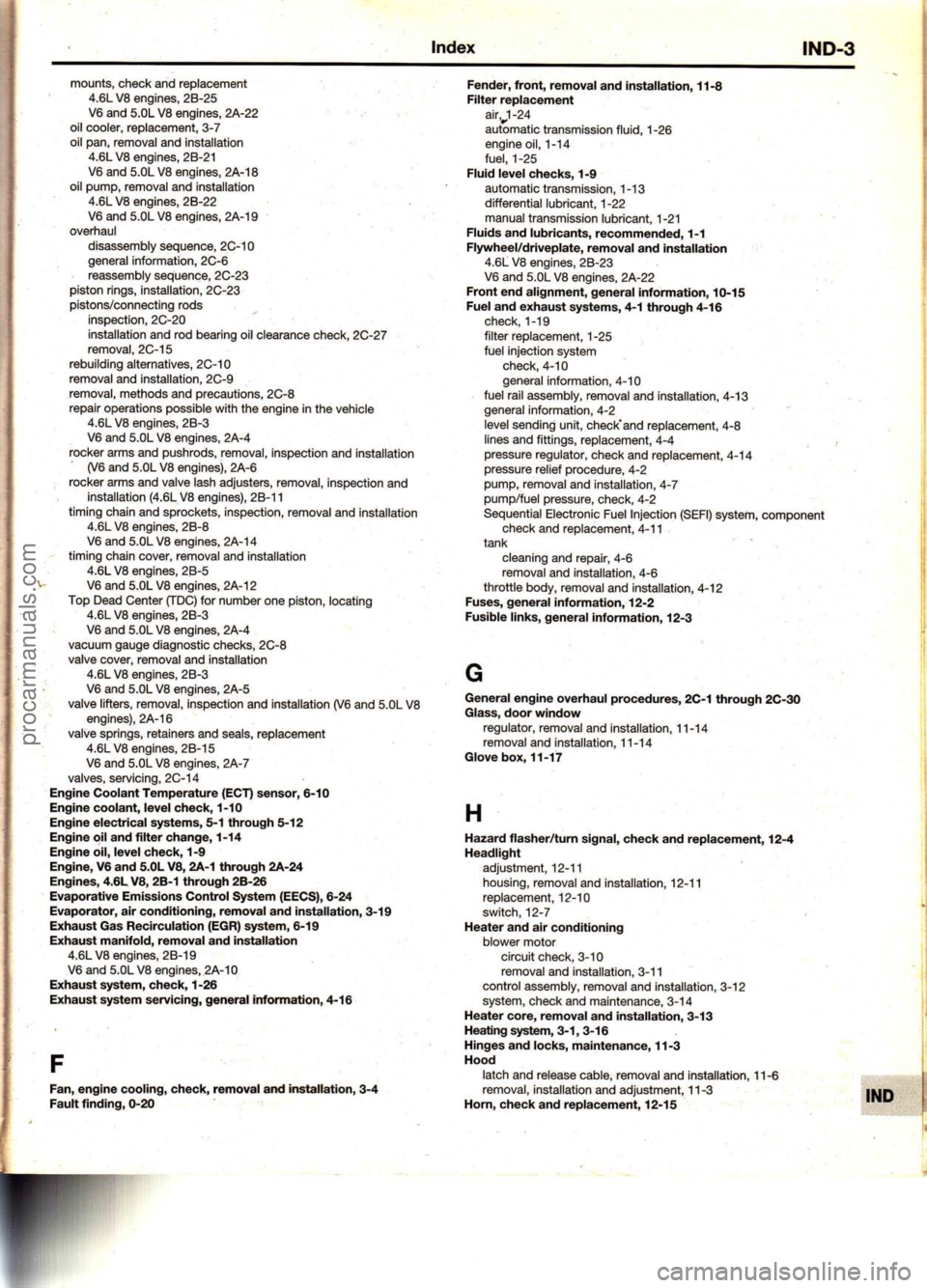 FORD MUSTANG 1994 Service Repair Manual procarmanuals.com FORD MUSTANG 1994 Service Repair Manual procarmanuals.com