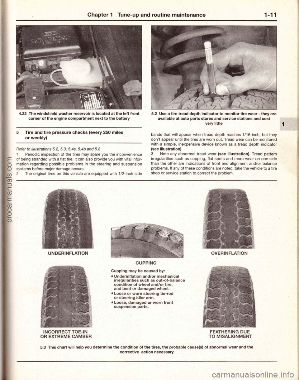 FORD MUSTANG 1994  Service Service Manual procarmanuals.com 