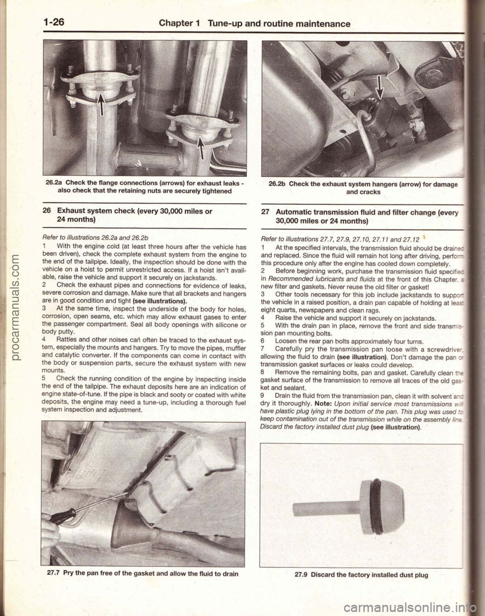 FORD MUSTANG 1994 Service Workshop Manual procarmanuals.com FORD MUSTANG 1994 Service Workshop Manual procarmanuals.com