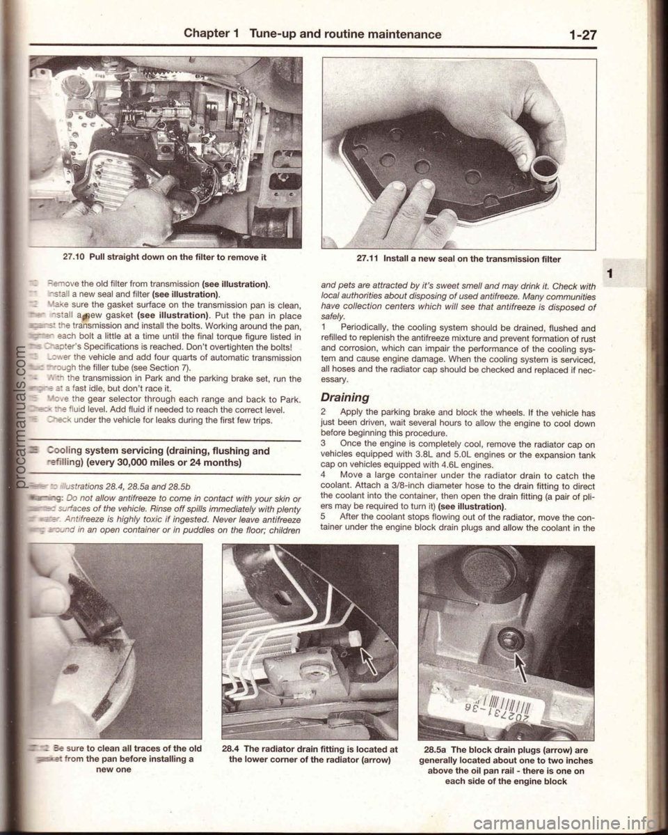 FORD MUSTANG 1994 Service Workshop Manual procarmanuals.com FORD MUSTANG 1994 Service Workshop Manual procarmanuals.com