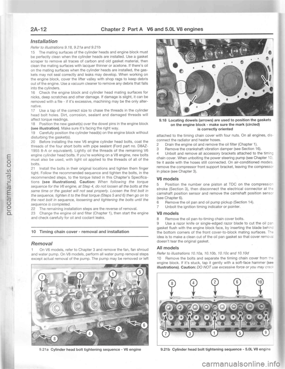 FORD MUSTANG 1994 Service Manual PDF procarmanuals.com FORD MUSTANG 1994 Service Manual PDF procarmanuals.com