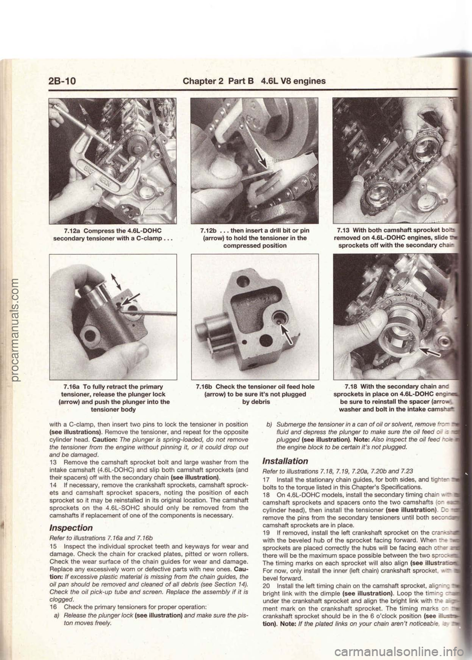 FORD MUSTANG 1994  Service Owners Manual procarmanuals.com 