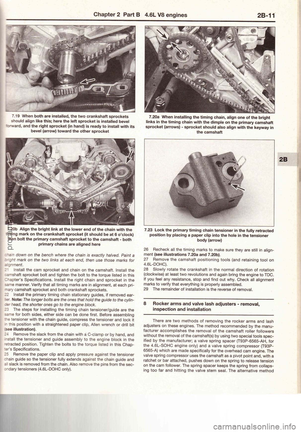FORD MUSTANG 1994  Service Owners Manual procarmanuals.com 