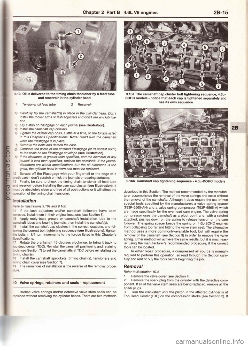 FORD MUSTANG 1994  Service Owners Manual procarmanuals.com 