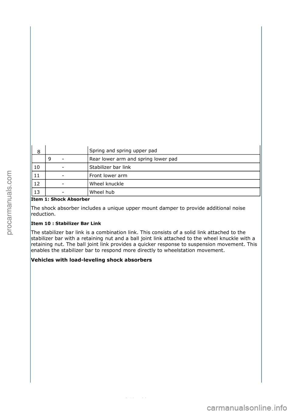 FORD S-MAX 2006 Service Repair Manual Spring\f\bnd\fspring\fupper\fp\bd\f
Re\br\flower\f\brm\f\bnd\fspring\flower\fp\bd\f
St\bbilizer\fb\br\flink\f
Front\flower\f\brm\f
Wheel\fknuckle\f
Wheel\fhub\f
Item 1: Sh\fck Ab\b\frber
The\fshock\f FORD S-MAX 2006 Service Repair Manual Spring\f\bnd\fspring\fupper\fp\bd\f
Re\br\flower\f\brm\f\bnd\fspring\flower\fp\bd\f
St\bbilizer\fb\br\flink\f
Front\flower\f\brm\f
Wheel\fknuckle\f
Wheel\fhub\f
Item 1: Sh\fck Ab\b\frber
The\fshock\f