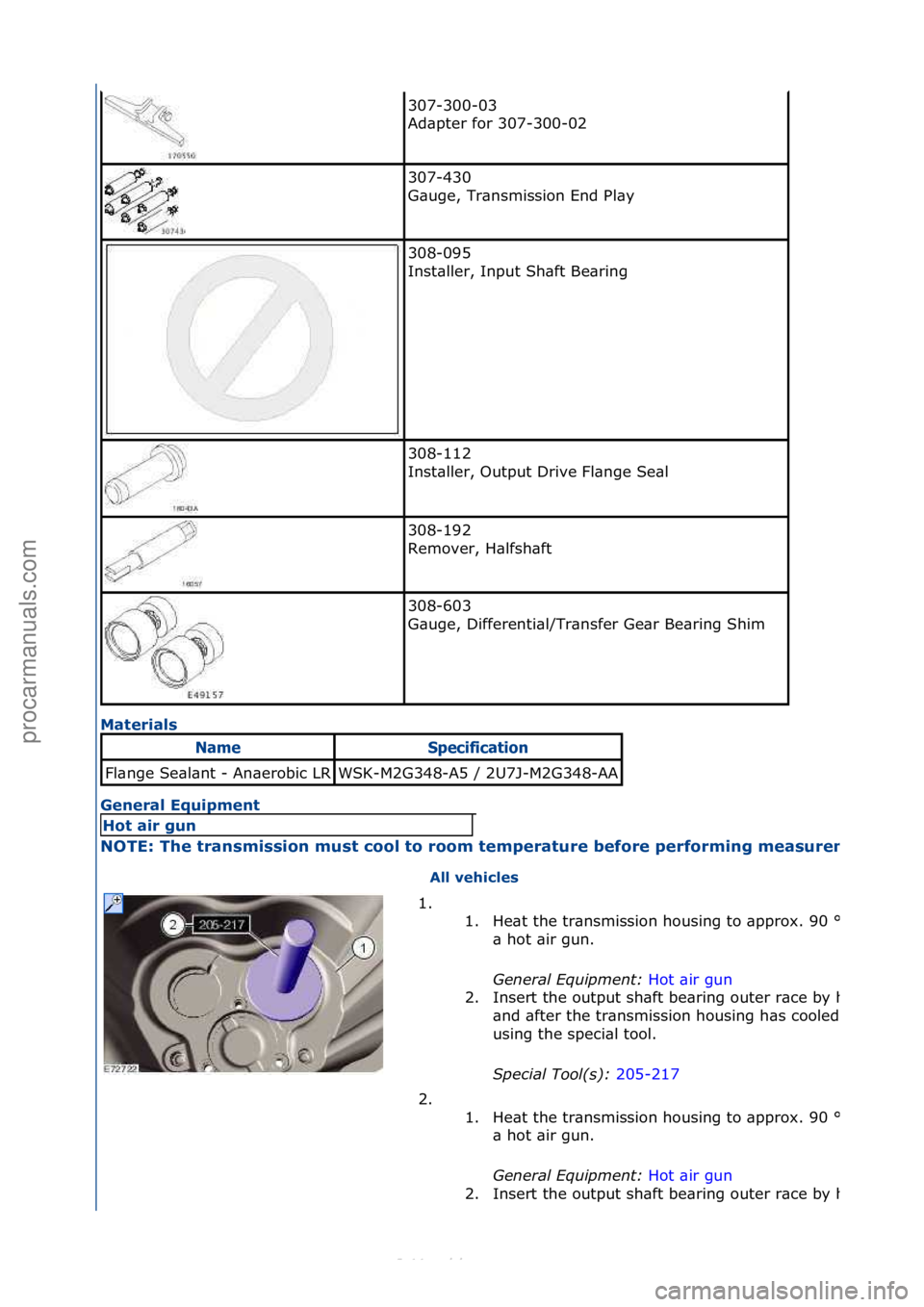 FORD S-MAX 2006 Service Repair Manual Mate\bials
Gene\bal Equipment
NOTE: The t\bansmissi\fn must c\f\fl t\f \b\f\fm tempe\batu\be bef\f\be pe\bf\f\bming measu\bements.
All vehicles
307-300-03\f
Ad\bpter\ffor\f307-300-02\f
307-430\f
G\ FORD S-MAX 2006 Service Repair Manual Mate\bials
Gene\bal Equipment
NOTE: The t\bansmissi\fn must c\f\fl t\f \b\f\fm tempe\batu\be bef\f\be pe\bf\f\bming measu\bements.
All vehicles
307-300-03\f
Ad\bpter\ffor\f307-300-02\f
307-430\f
G\