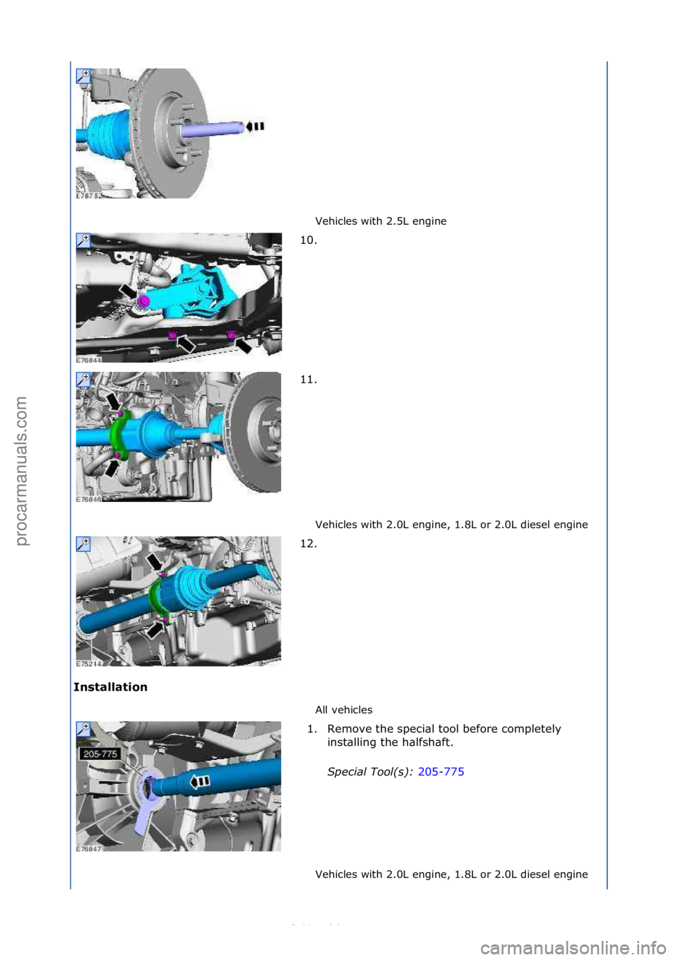 FORD S-MAX 2006  Service Repair Manual Vehicles\fwith\f2.5L\fengine\f
Vehicles\fwith\f2.0L\fengine,\f1.8L\for\f2.0L\fdiesel\fengine\f
Inst\fll\ft\bon  All\fvehicles\f
Ve

hicles\fwith\f2.0L\fengine,\f1.8L\for\f2.0L\fdiesel\fengine\f
10. \f