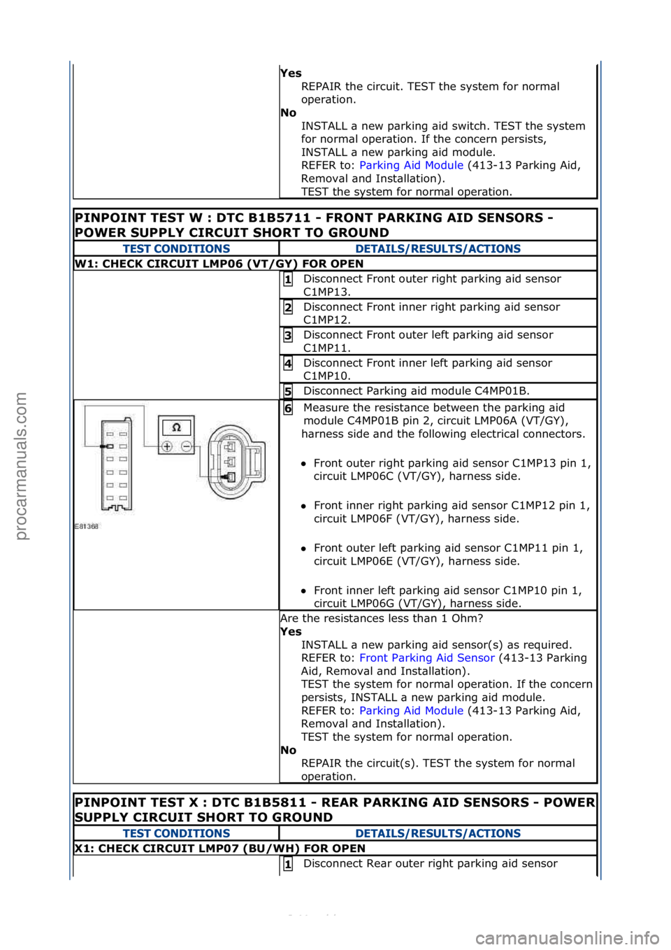 FORD S-MAX 2006  Service Repair Manual Yes\bREPAIR\fthe\fcircuit.\fTEST\fthe\fsystem\ffor\fnorm\bl\f
oper\btion.\f
No\b
INSTALL\f\b\fnew\fp\brking\f\bid\fswitch.\fTEST\fthe\fsystem\f
for\fnorm\bl\foper\btion.\fIf\fthe\fconcern\fpersists,\f