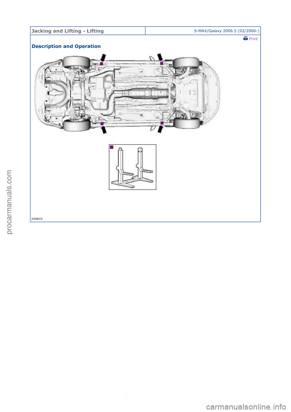 FORD S-MAX 2006  Service Manual PDF Jacking\band\bLif\fing\b-\bLif\fingS-MAX/G\bl\bxy\f2006.5\f(02/2006-)\fPrint \f
Descrip\fion\band\bOpera\fion\b
\f
Стр. 1 из 1
04.01.2013http://127.0.0.1:8888/wsm/js/procedure.do?variantId=1431&p