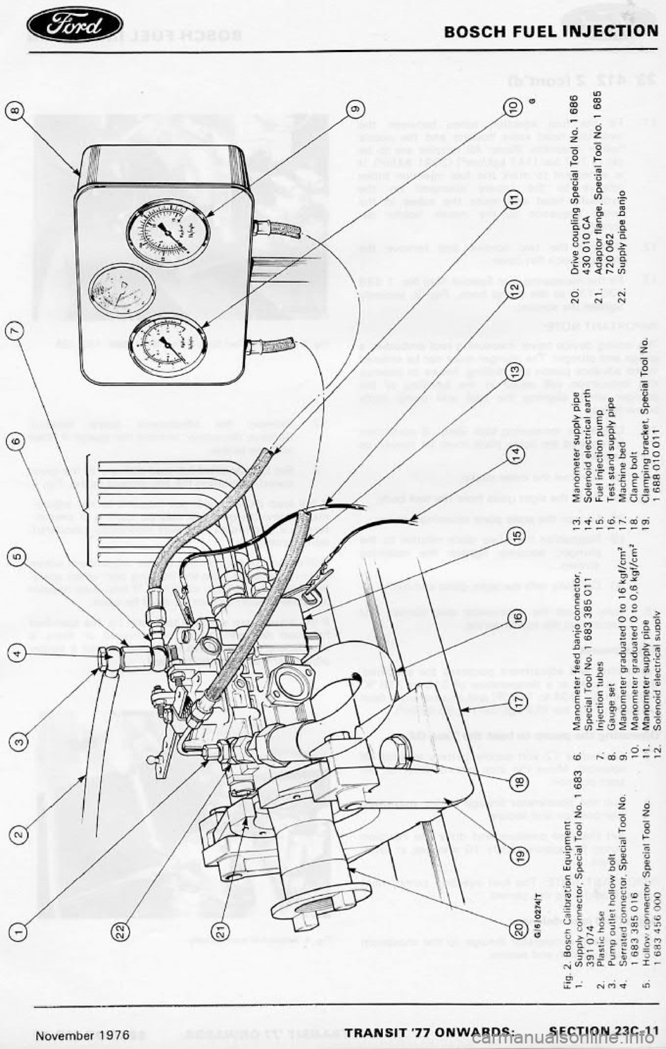 FORD TRANSIT 1978  Service Repair Manual 