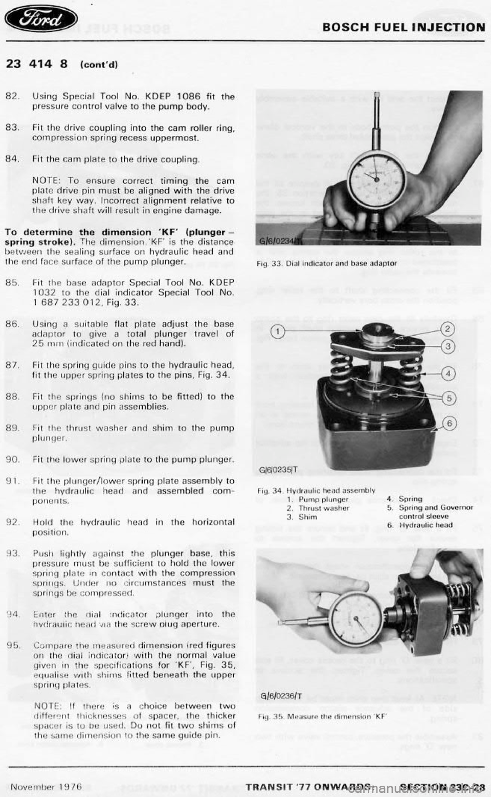 FORD TRANSIT 1978 Service Repair Manual FORD TRANSIT 1978 Service Repair Manual