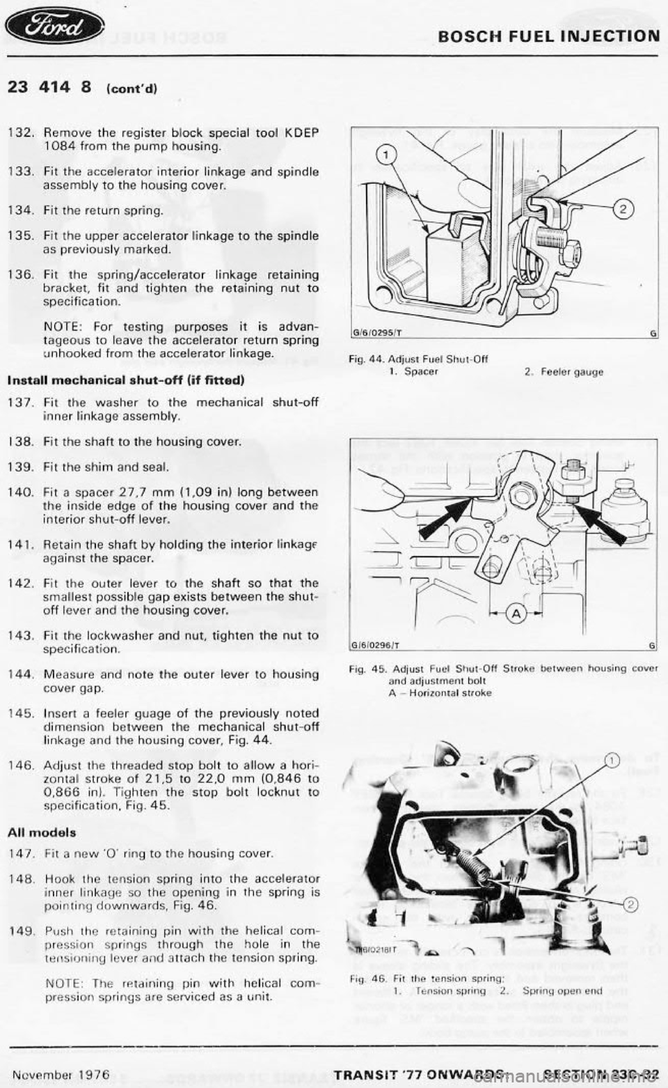 FORD TRANSIT 1978 Service Repair Manual FORD TRANSIT 1978 Service Repair Manual