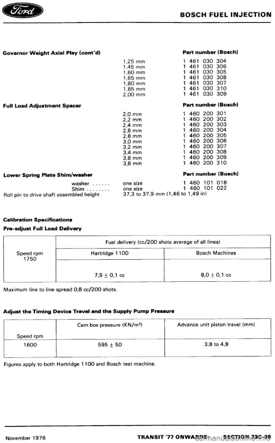 FORD TRANSIT 1978 Service Repair Manual FORD TRANSIT 1978 Service Repair Manual