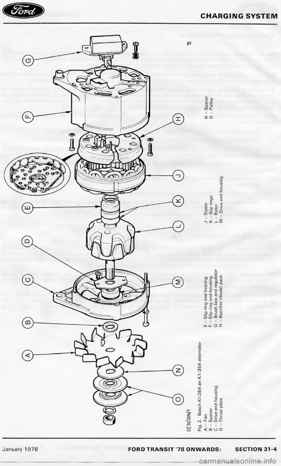FORD TRANSIT 1978  Service Repair Manual 
