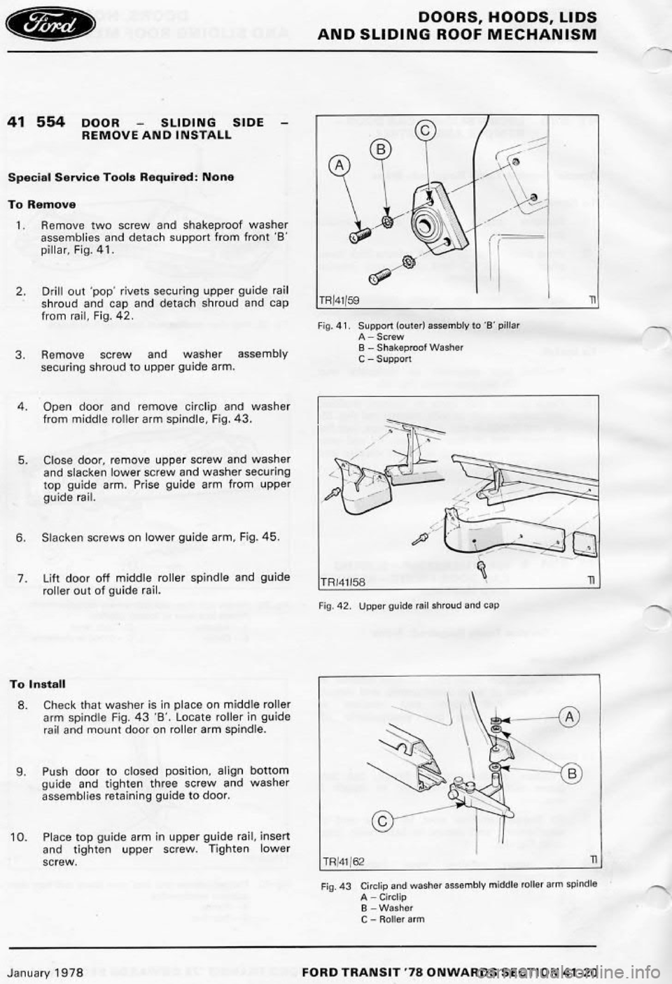 FORD TRANSIT 1978 Service Repair Manual FORD TRANSIT 1978 Service Repair Manual