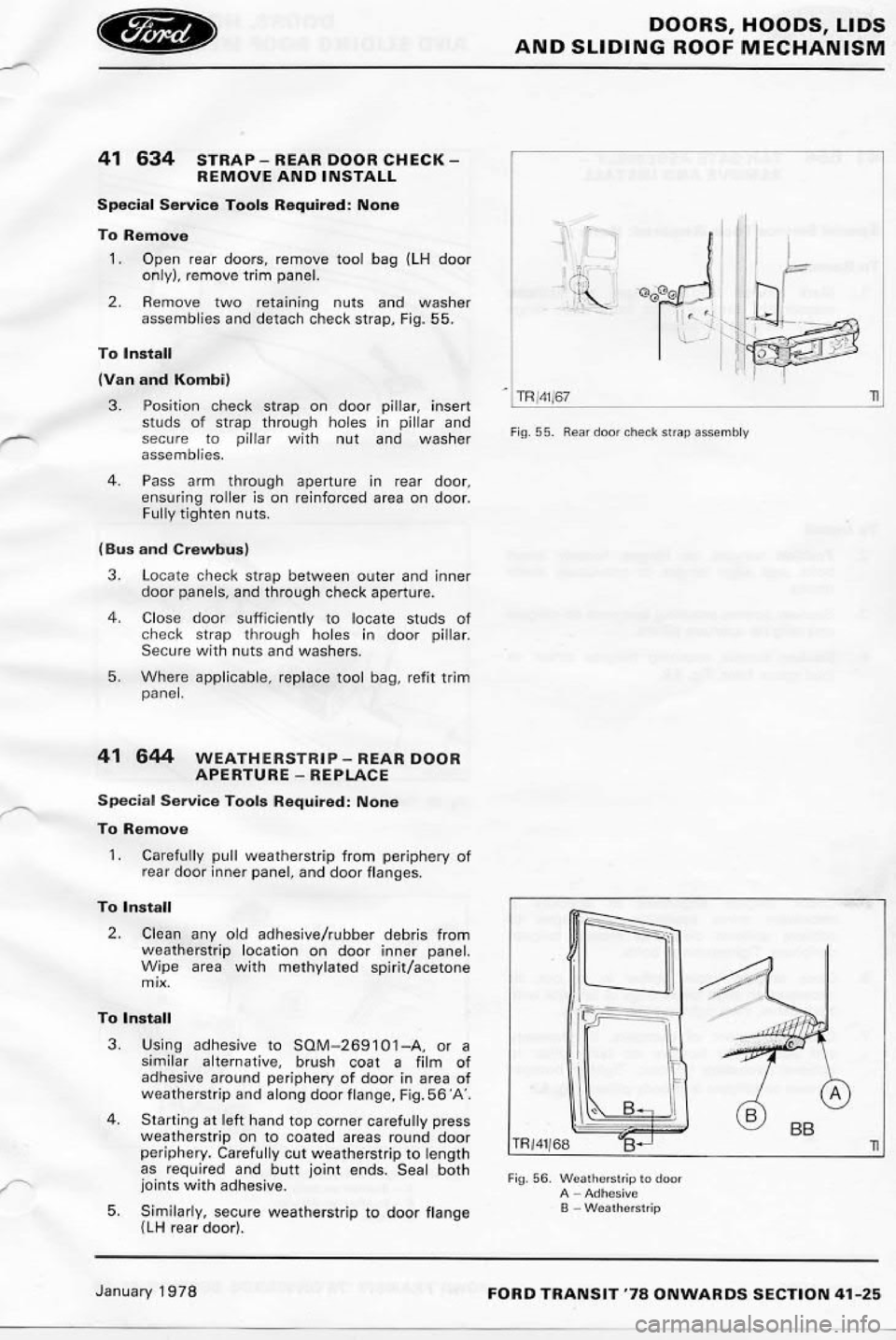 FORD TRANSIT 1978 Service Repair Manual FORD TRANSIT 1978 Service Repair Manual