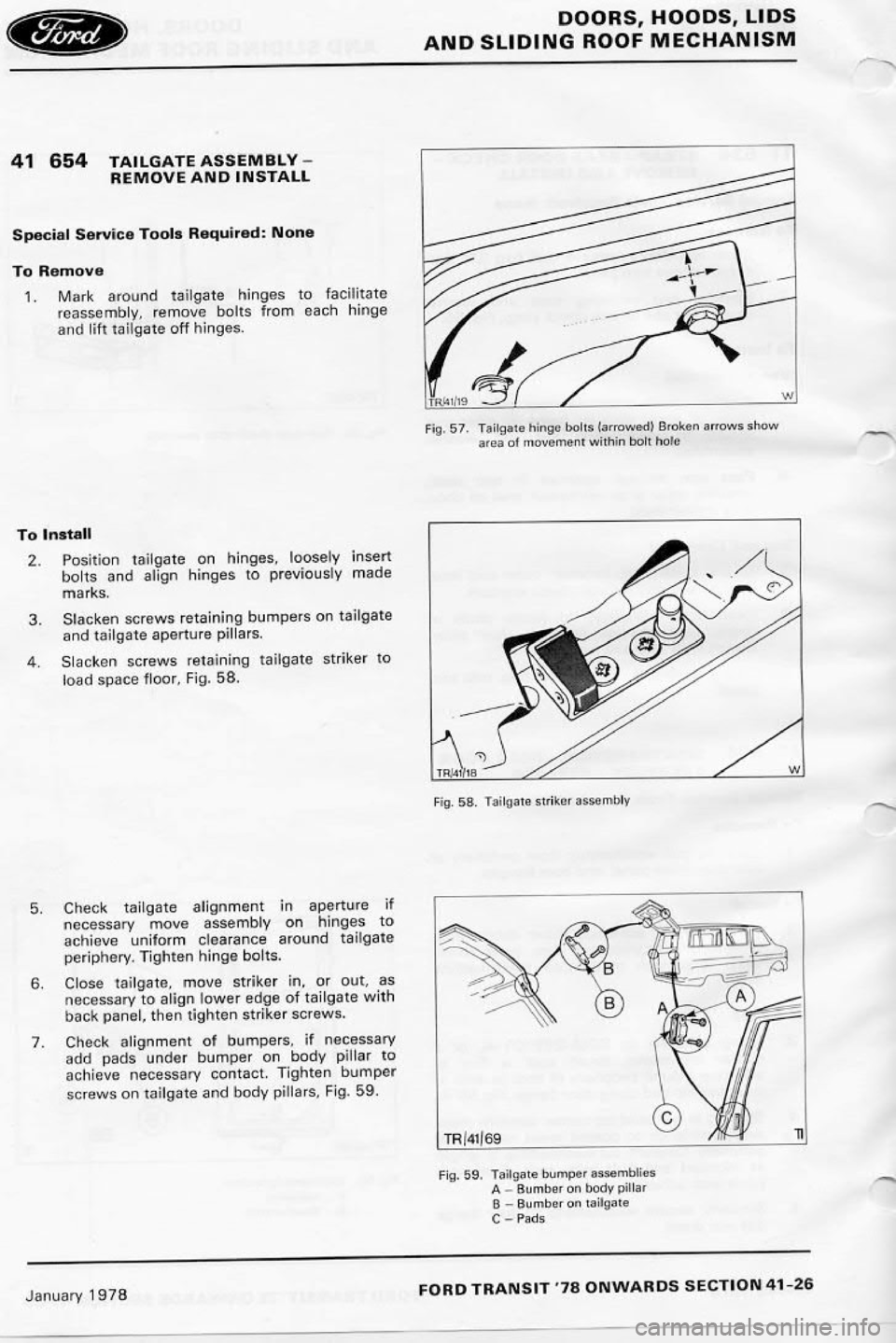 FORD TRANSIT 1978 Service Repair Manual FORD TRANSIT 1978 Service Repair Manual