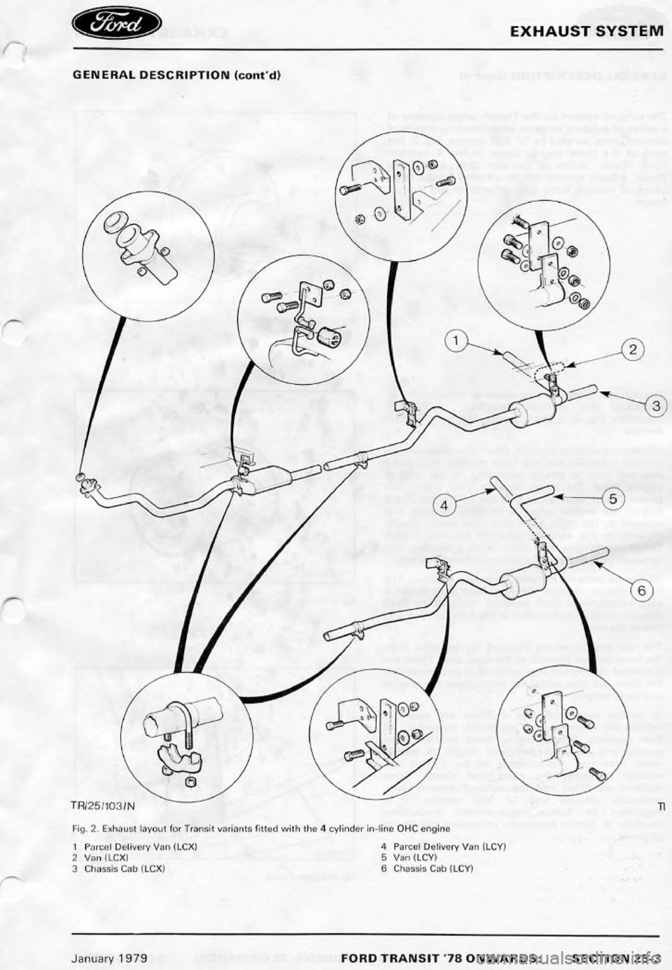 FORD TRANSIT 1978  Service Repair Manual 