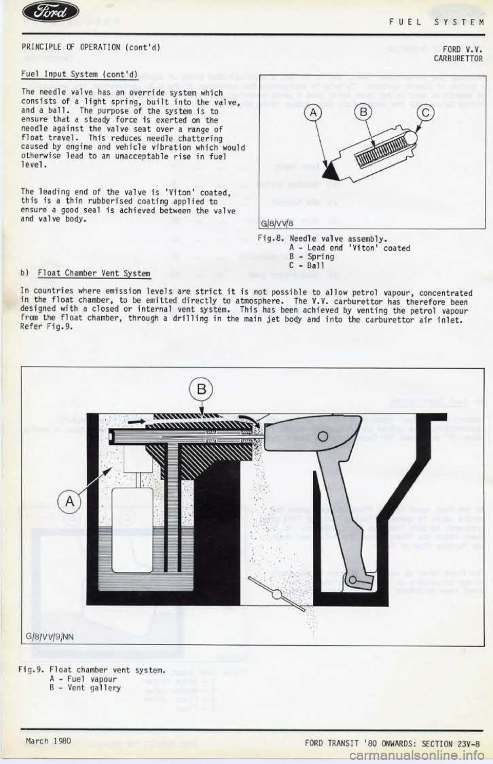 FORD TRANSIT 1978 Service Repair Manual FORD TRANSIT 1978 Service Repair Manual