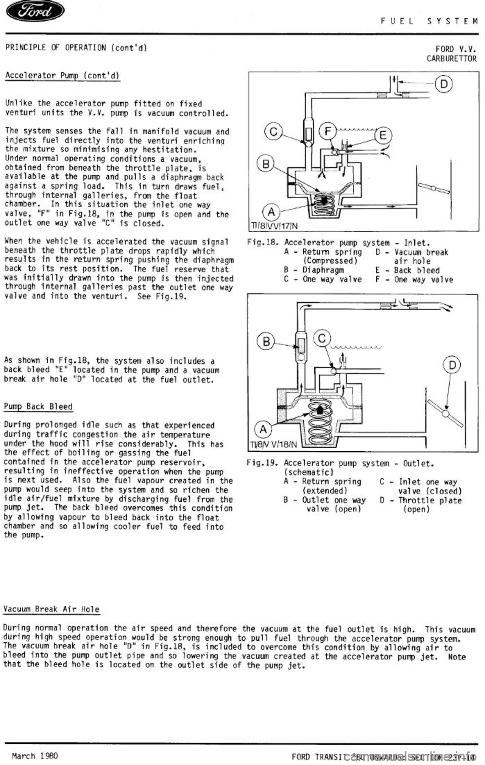 FORD TRANSIT 1978  Service Repair Manual 