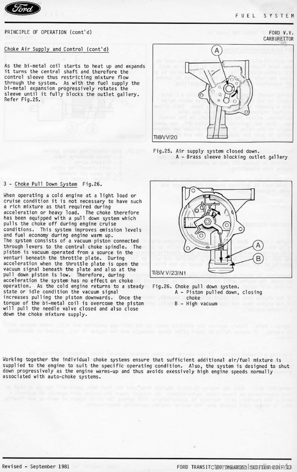 FORD TRANSIT 1978  Service Repair Manual 