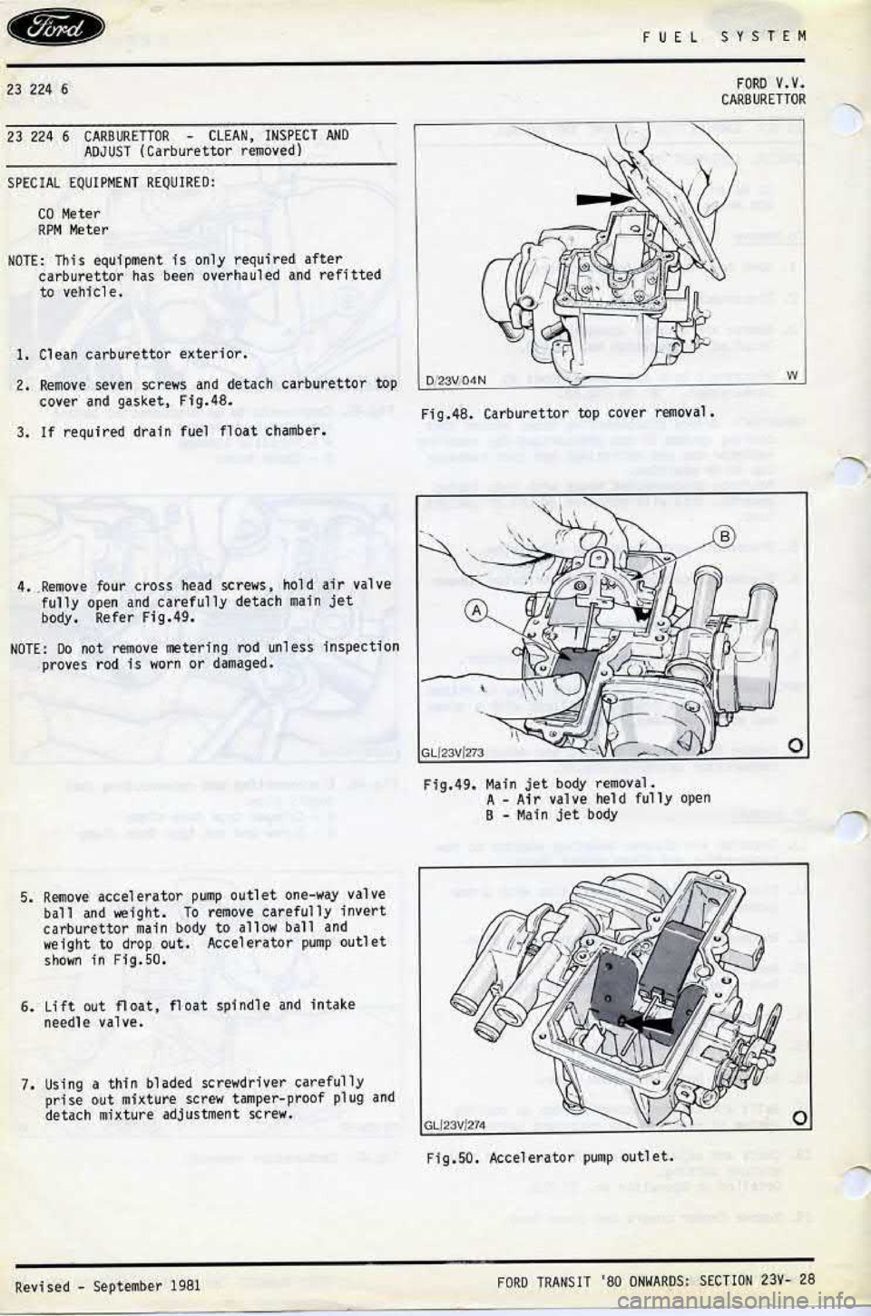 FORD TRANSIT 1978 Service Repair Manual FORD TRANSIT 1978 Service Repair Manual
