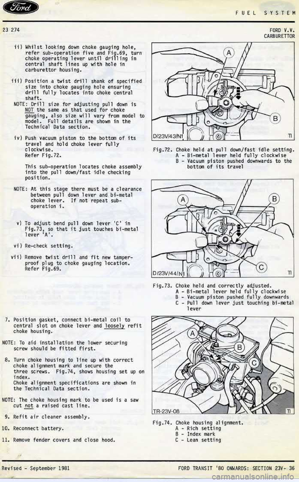 FORD TRANSIT 1978 Service Repair Manual FORD TRANSIT 1978 Service Repair Manual