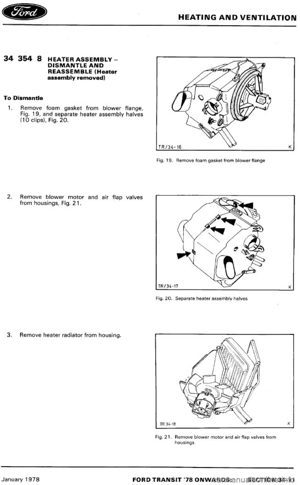 FORD TRANSIT 1978 Service Repair Manual FORD TRANSIT 1978 Service Repair Manual