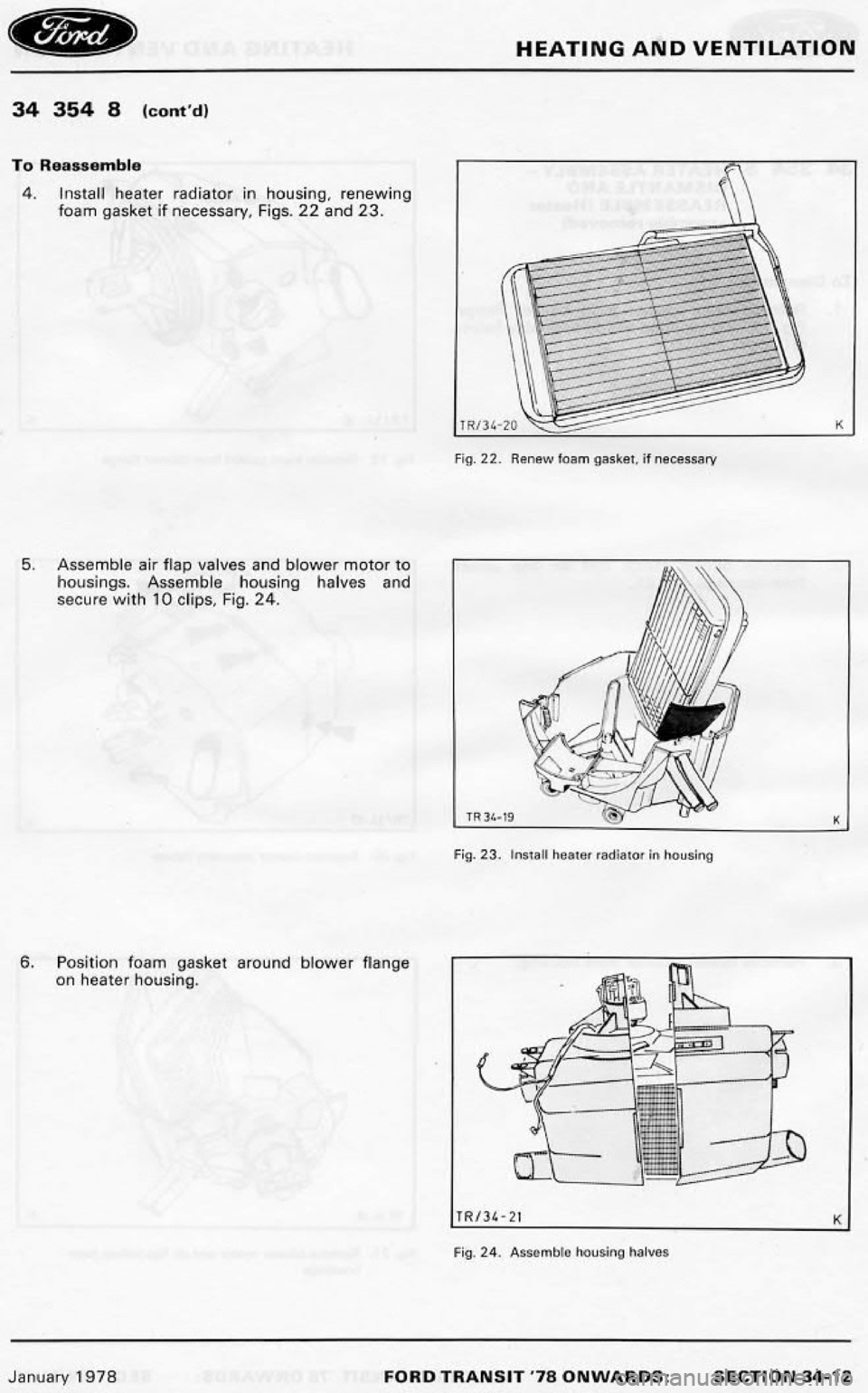 FORD TRANSIT 1978 Service Repair Manual FORD TRANSIT 1978 Service Repair Manual