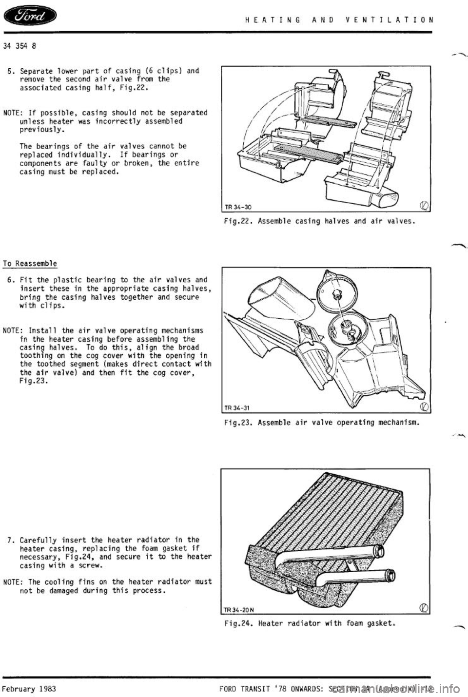 FORD TRANSIT 1978 Service Repair Manual FORD TRANSIT 1978 Service Repair Manual