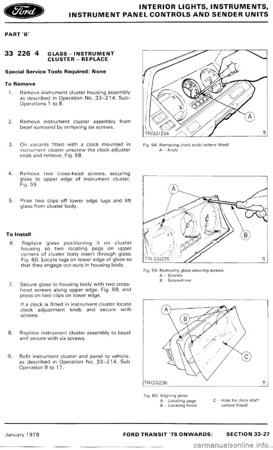 FORD TRANSIT 1978 Service Repair Manual FORD TRANSIT 1978 Service Repair Manual