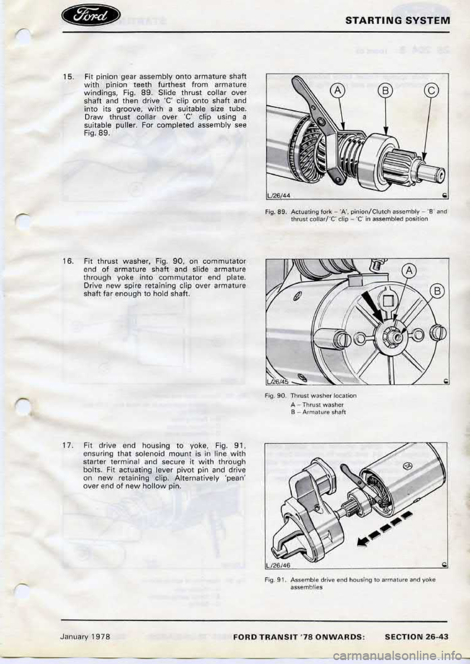 FORD TRANSIT 1978 Service Repair Manual FORD TRANSIT 1978 Service Repair Manual