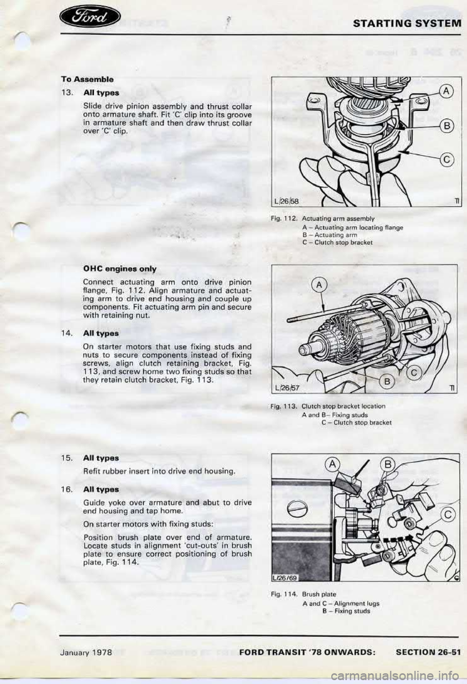 FORD TRANSIT 1978 Service Repair Manual FORD TRANSIT 1978 Service Repair Manual