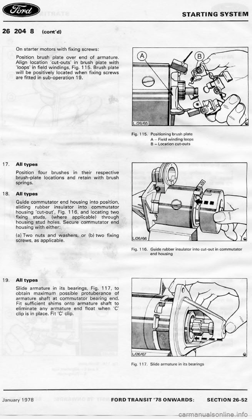 FORD TRANSIT 1978 Service Repair Manual FORD TRANSIT 1978 Service Repair Manual