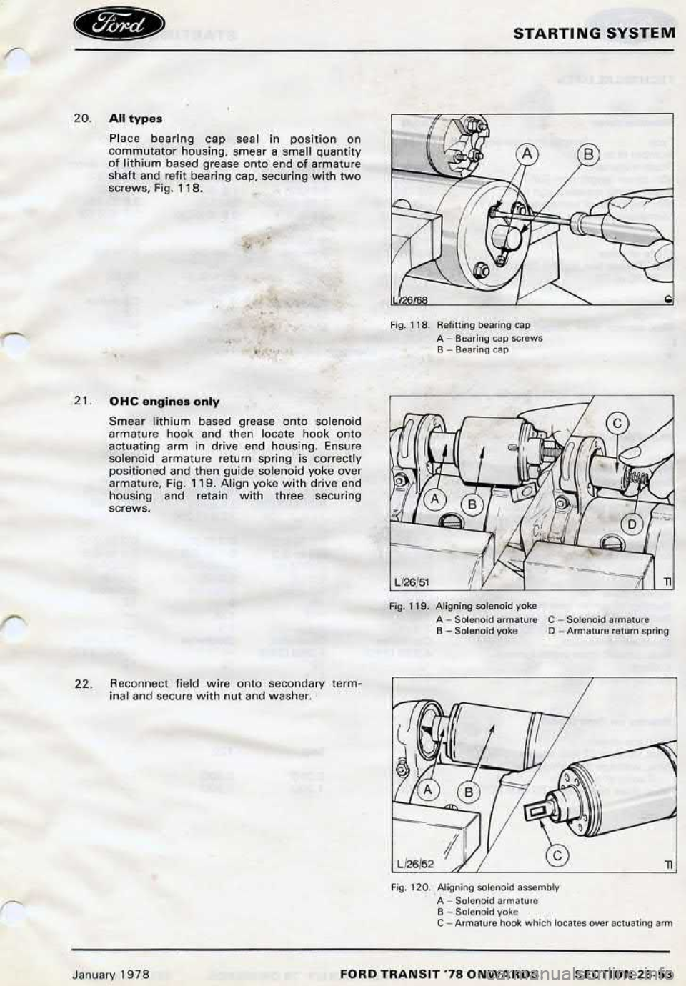 FORD TRANSIT 1978 Service Repair Manual FORD TRANSIT 1978 Service Repair Manual