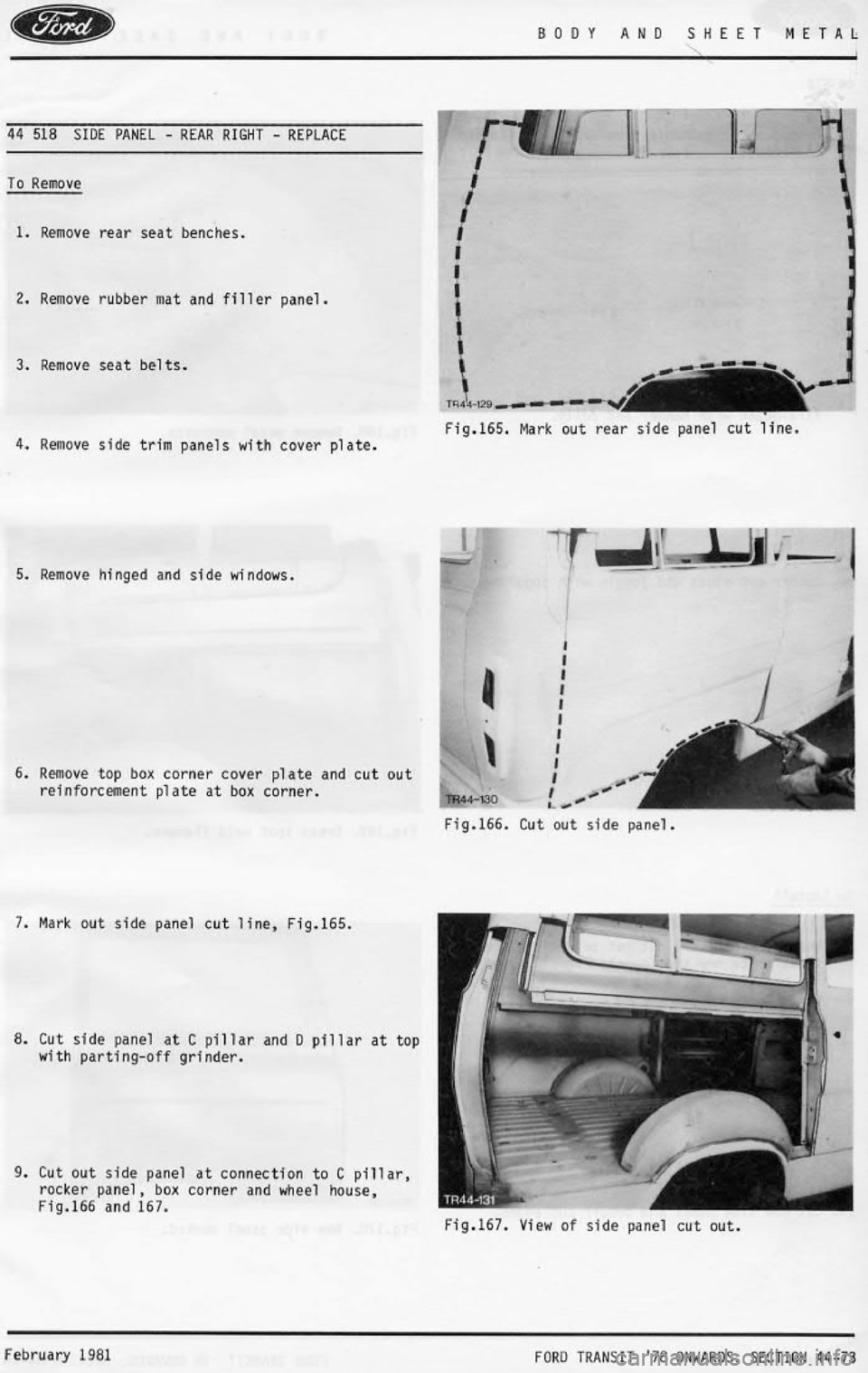 FORD TRANSIT 1978 Service Manual PDF FORD TRANSIT 1978 Service Manual PDF