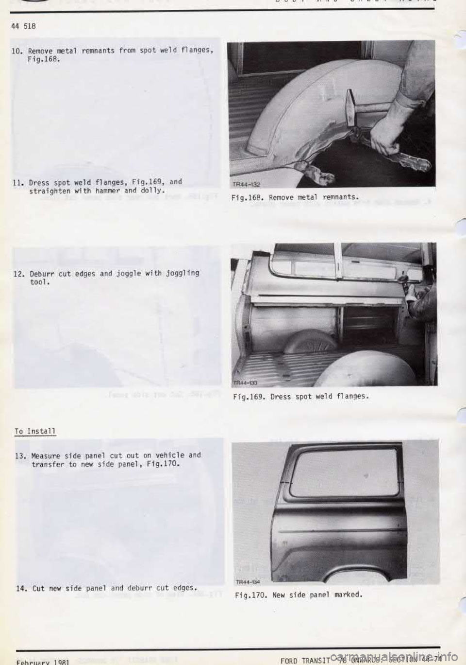 FORD TRANSIT 1978 Service Manual PDF FORD TRANSIT 1978 Service Manual PDF