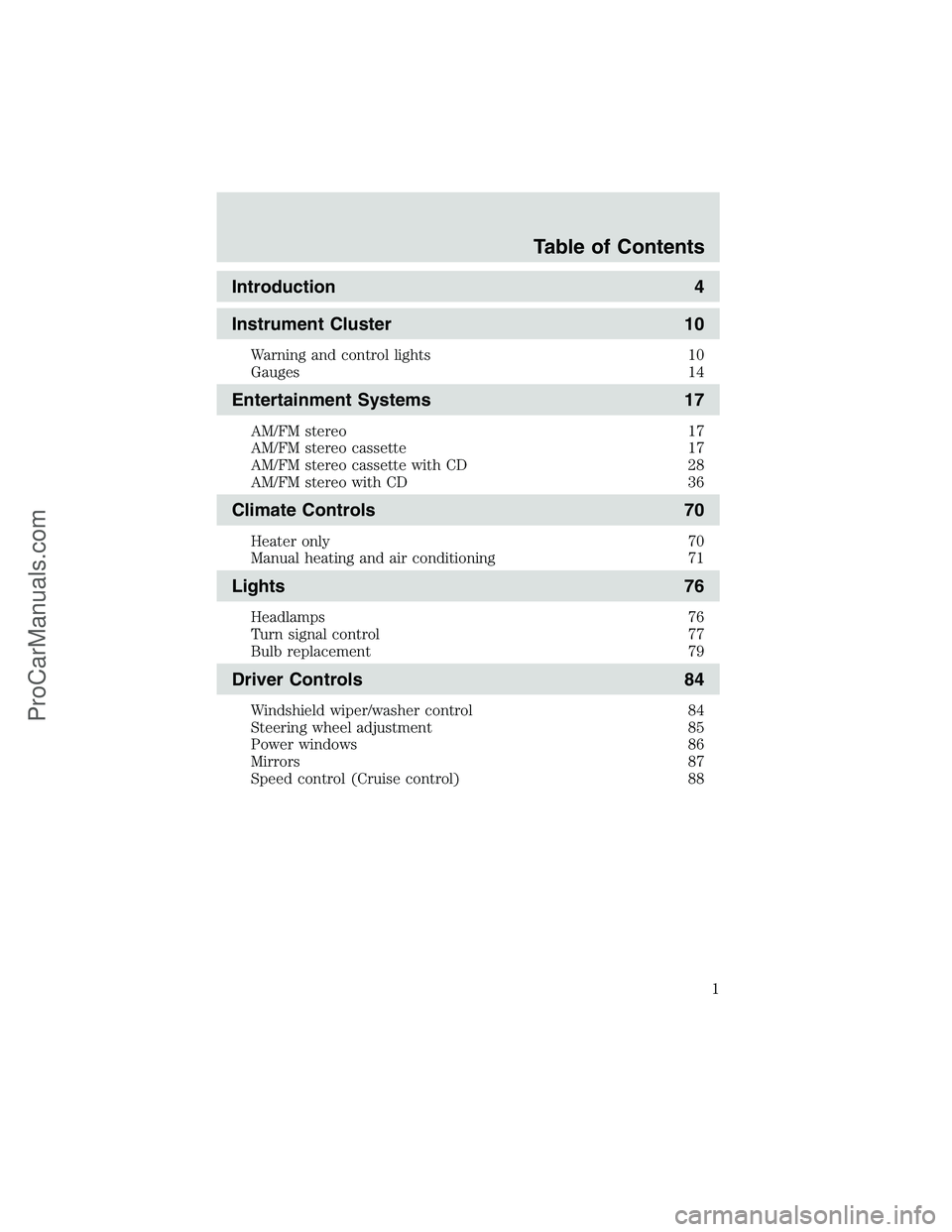 FORD E-350 2002  Owners Manual 