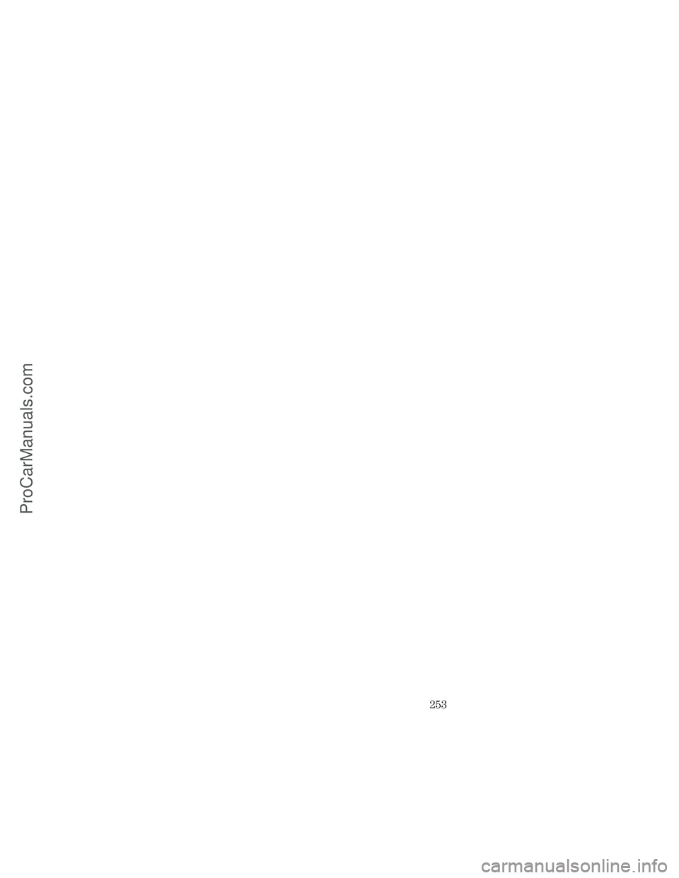 FORD F250 2000  Owners Manual 253
ProCarManuals.com 
