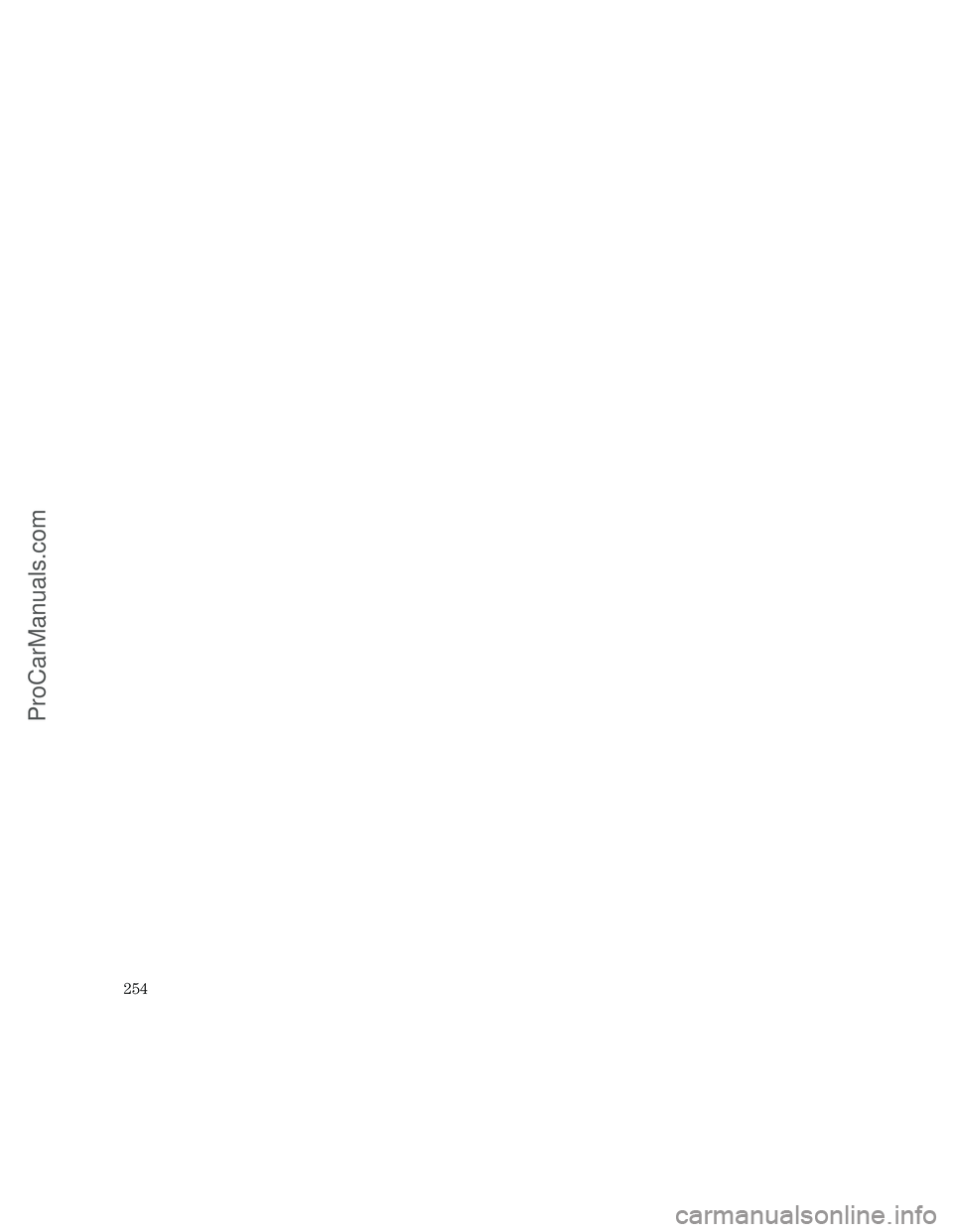 FORD F250 2000  Owners Manual 254
ProCarManuals.com 