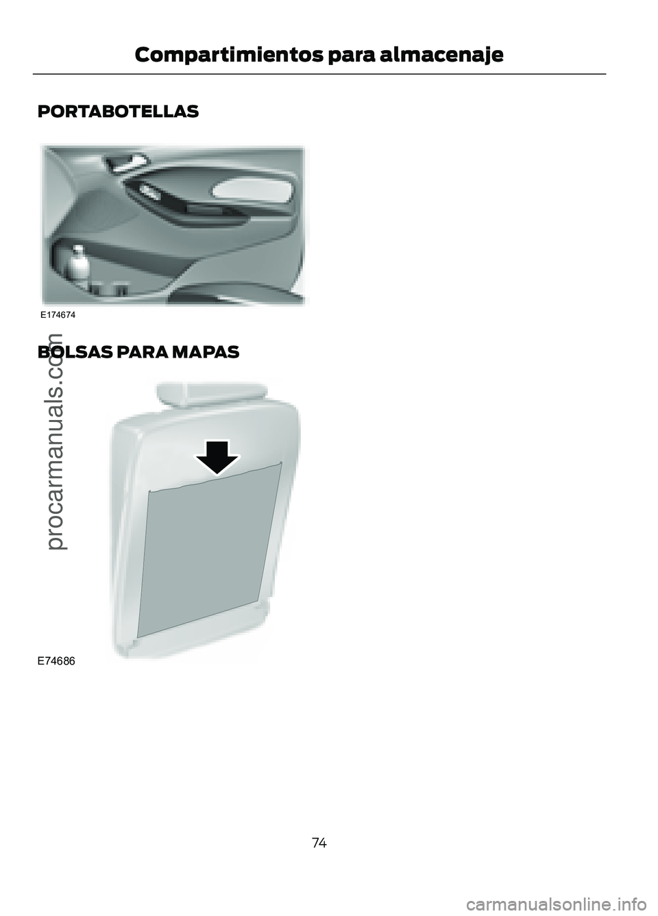 FORD FIGO 2017 Manual PDF PORTABOTELLAS
BOLSAS PARA MAPAS
74
Figo/Ka (CDU) , esMEX Compartimientos para almacenajeprocarmanuals.comE174674 E74686 FORD FIGO 2017 Manual PDF PORTABOTELLAS
BOLSAS PARA MAPAS
74
Figo/Ka (CDU) , esMEX Compartimientos para almacenajeprocarmanuals.comE174674 E74686