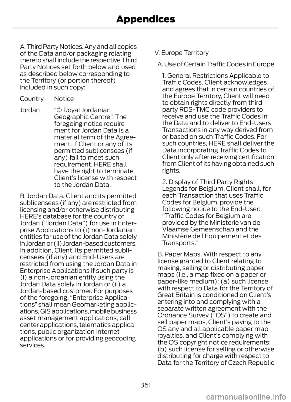 FORD F650/750 2023 Owners Manual A. Third Party Notices. Any and all copies
of the Data and/or packaging relating
thereto shall include the respective Third
Party Notices set forth below and used
as described below corresponding to
t FORD F650/750 2023 Owners Manual A. Third Party Notices. Any and all copies
of the Data and/or packaging relating
thereto shall include the respective Third
Party Notices set forth below and used
as described below corresponding to
t
